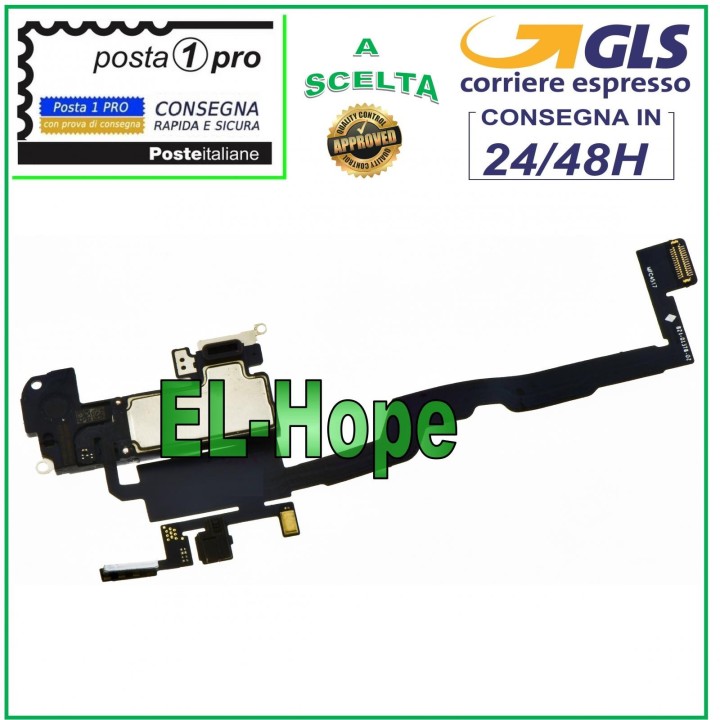 CAPTEUR DE PROXIMITÉ PLAT ET FLEXIBLE APPLE IPHONE XS HAUT-PARLEUR MICROPHONE