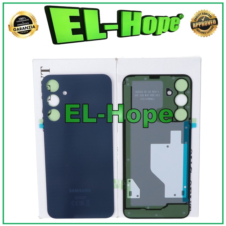 Coque de protection en verre pour Samsung Galaxy A25 SM-A256, originale, noire