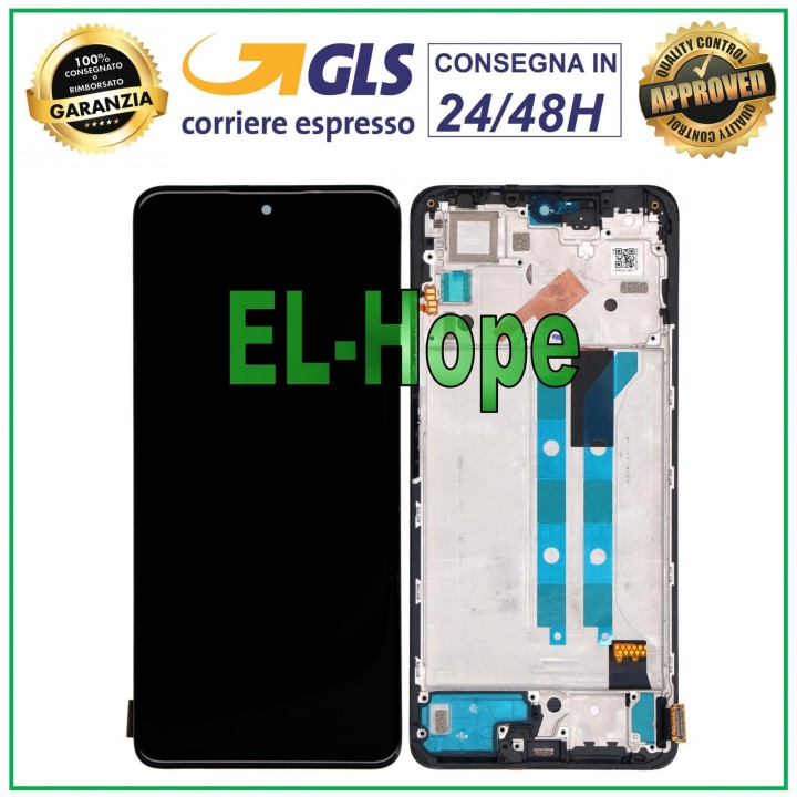 Écran LCD + cadre pour Xiaomi Poco X4 Pro 5G 2022 Écran tactile en verre