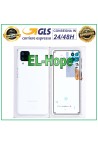 Coque arrie're blanche de origine pour Samsung Galaxy A12 SM-A125