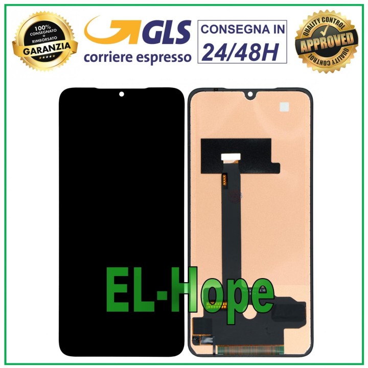 Écran tactile LCD TFT assemble' noir pour Xiaomi Mi 9 Pro M1908F1
