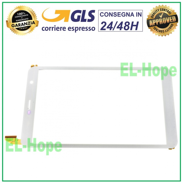Tablette tactile en verre Clementoni Clempad 8 Pro V69905 Vers. 3G Blanc