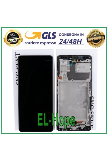 Écran LCD tactile noir de origine pour Samsung Galaxy M42 5G 2020 SM-M426
