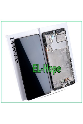 Écran LCD tactile noir de origine pour Samsung Galaxy M42 5G 2020 SM-M426
