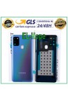 Coque arrie're en verre bleu pour Samsung Galaxy A21S SM-A217