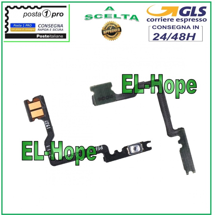 Bouton late'ral plat et flexible pour marche/arre't OPPO A5 2020 CPH1931 CPH1933