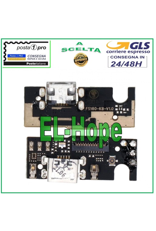 CONNECTEUR DE CHARGE POUR TCL 205 4187D PCB DOCK MICRO USB CHARGE