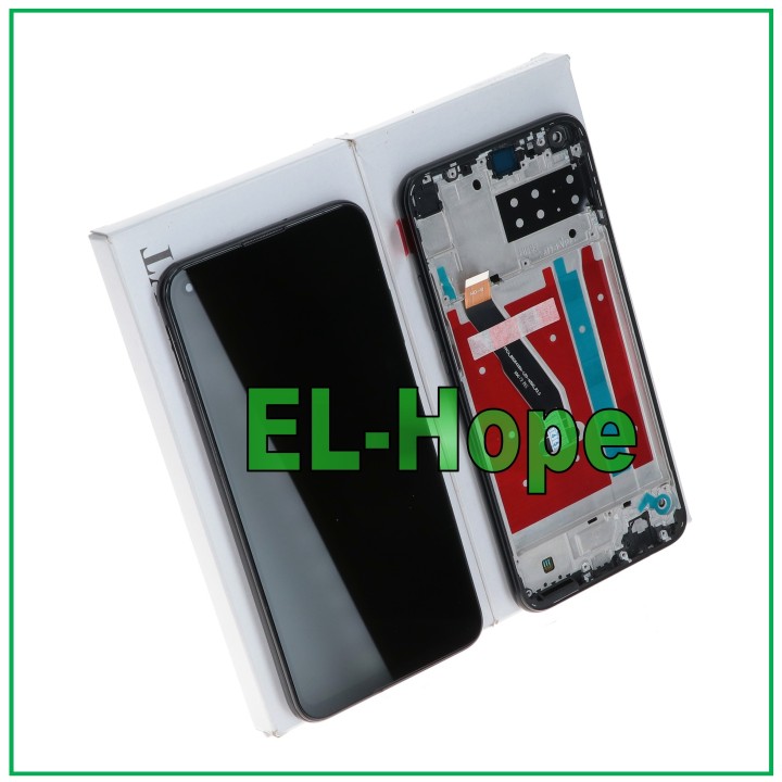 Écran LCD a' cadre e'gal, service de origine pour Huawei Y7P 2020 ART-L28 tactile noir