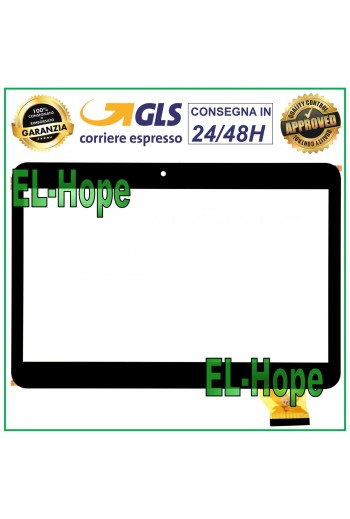 Vitre tactile pour tablette PMEDIA PMPAD925 3G DIGITIZER 9 ORIGINAL NOIR 