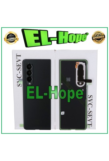 Coque arrie're verte de origine pour Samsung Galaxy Z Fold 3 5G SM-F926