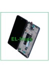 Écran LCD + châssis pour Xiaomi Redmi Note 9 Pro 5G 2020 tactile assemble' bleu