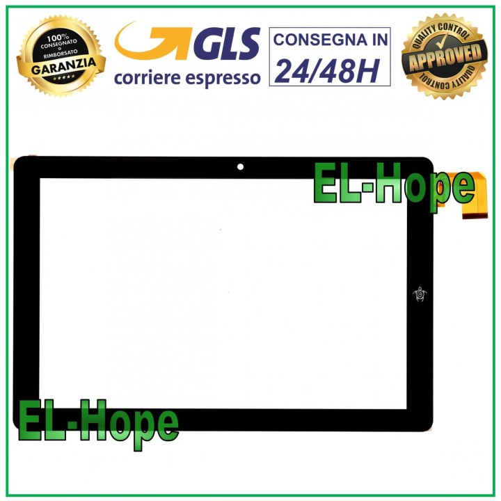 ÉCRAN TACTILE EN VERRE MEDIACOM WINPAD 10.1 X212E M-WPX212E ORIGINAL NOIR NUMÉRISEUR