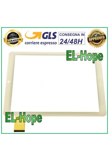 Tablette tactile en verre Audiola Tab-0397 3G 9,7 pouces, e'cran tactile, blanc de origine