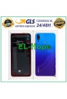 Coque arrie're et cache batterie de origine pour Huawei P Smart Plus INE-LX1, bleu et violet