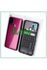 Coque arrie're de origine Samsung Galaxy M31 SM-M315F en verre rouge