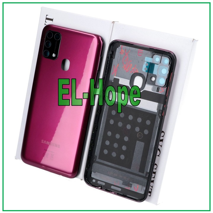 Cache batterie de origine Samsung Galaxy M21S SM-M217F, coque arrie're rouge