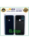 Coque arrie're en verre bleu pour Samsung Galaxy M21S SM-M217F