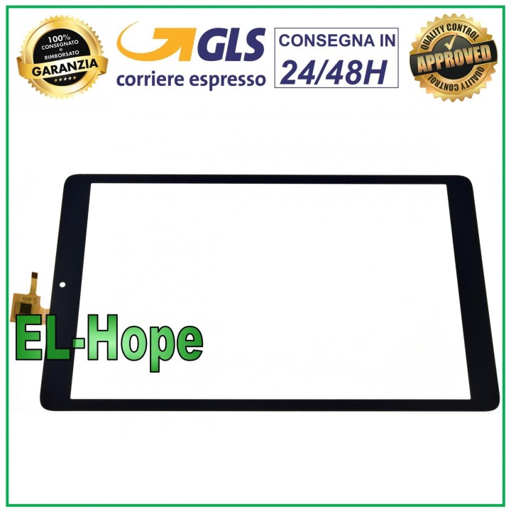 Écran tactile en verre pour tablette Alcatel One Touch Pixi 3 OT-8080 10 pouces Noir