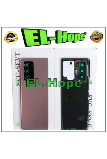 Coque arrie're de origine Samsung Galaxy Z Fold 2 5G SM-F916B Bronze