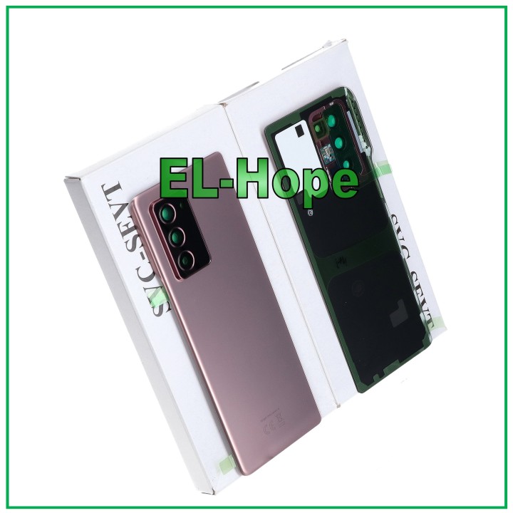 Coque arrie're de origine Samsung Galaxy Z Fold 2 5G SM-F916B Bronze