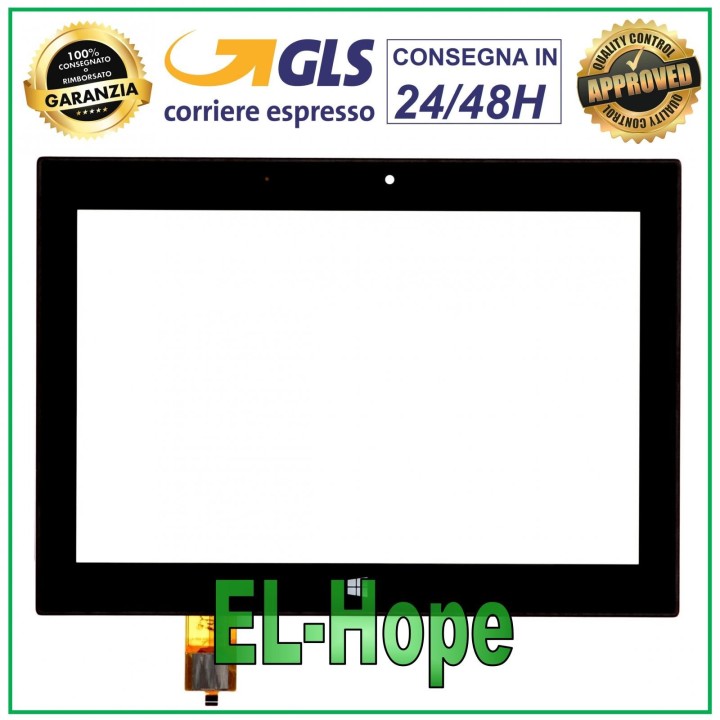 ÉCRAN TACTILE EN VERRE MEDIACOM WINPAD 8.9 W910 W911 W912 ORIGINAL NOIR DIGITIZER