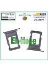Compartiment pour carte SIM et lecteur de carte pour iPhone 12 Pro Noir