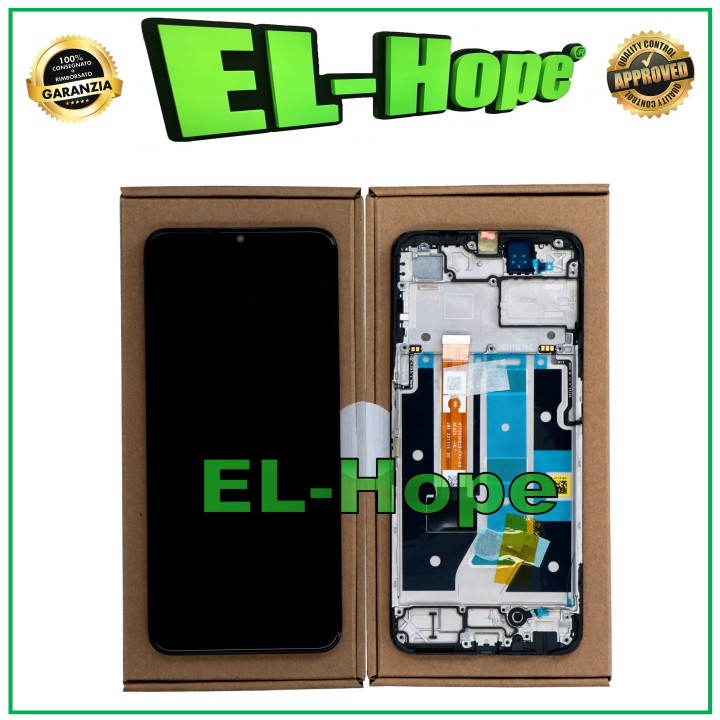 Écran LCD + cadre de origine OPPO A58 5G PHJ110 Écran tactile en verre noir