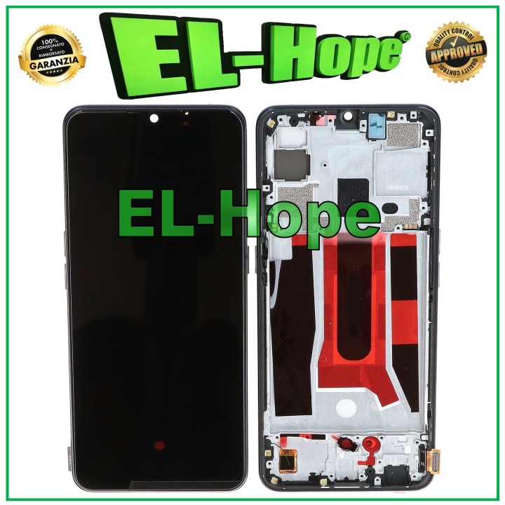 Écran tactile LCD OLED + châssis pour Oppo Reno 3 5G PCHM30, verre noir