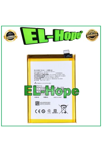 Batterie BLP923 pour Oppo A57 4G CPH2387 / A77S CPH2473 5000 mAh, e'quivalente a' le originale