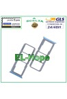 Compartiment pour carte nano SIM et micro SD pour OPPO A54S CPH2273, boi'tier bleu