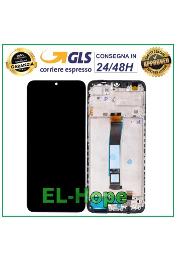 Cadre de e'cran LCD tactile pour Xiaomi Redmi 10C / 10 Power / POCO C40 (2022)
