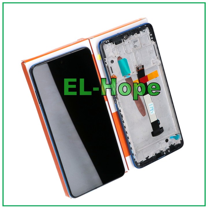 ECRAN TACTILE + CADRE PARI SERVICE ORIGINAL XIAOMI POCO X3 M2007J20CG BLEU
