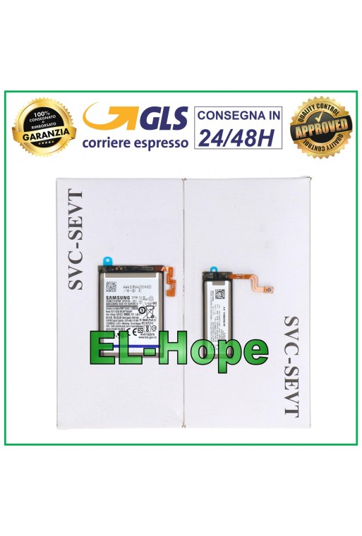 PAIRE DE BATTERIES De ORIGINE SAMSUNG GALAXY Z FLIP SM-F700 EB-BF701ABY