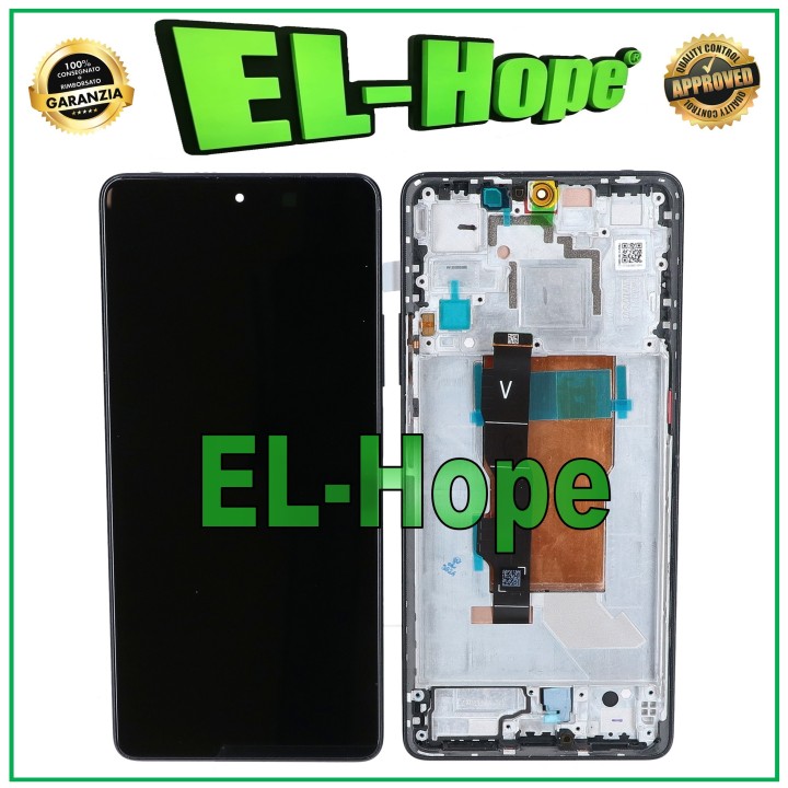 Écran LCD OLED pour Xiaomi Poco F5 5G (23049PCD8G) - Écran tactile noir