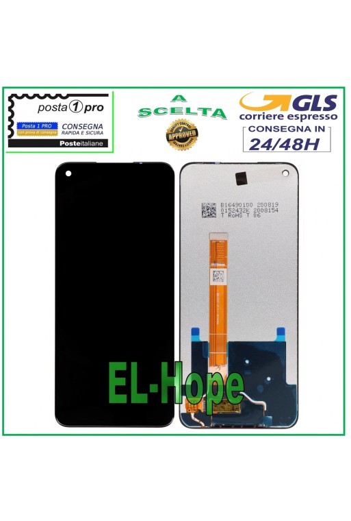 Écran LCD pour Oppo A72 CPH2067, e'cran tactile assemble' en verre