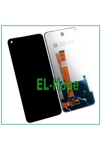 Écran LCD tactile en verre noir pour Oppo Realme V5 5G RMX2112 / 7 5G RMX2111
