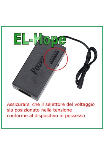  Bloc de alimentation universel pour ordinateur portable DC 12 V/15 V/16 V/18 V/19 V/20 V/24 V