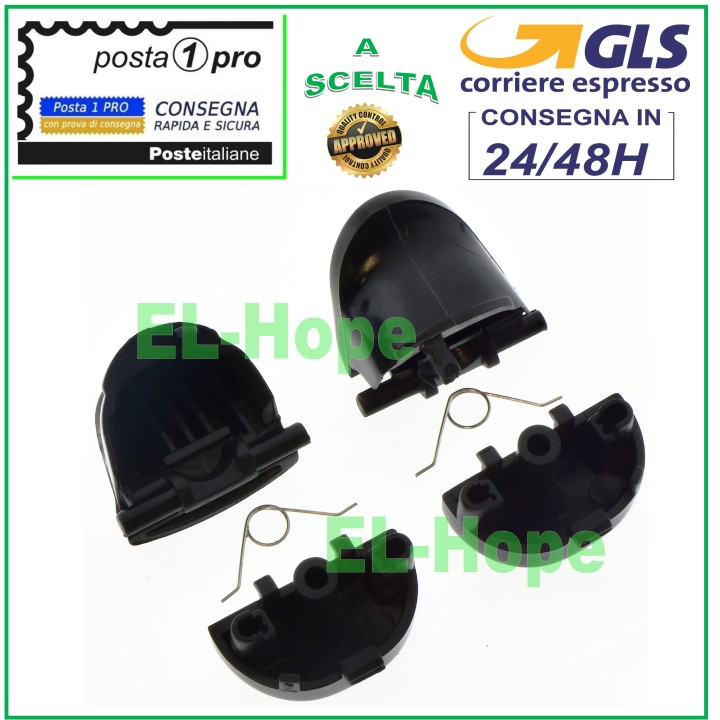 ENSEMBLE DE BOUTONS DE LEVIER DE REMPLACEMENT L1 L2 R1 R2 + RESSORTS POUR MANETTE PS4 JDM-011 V1