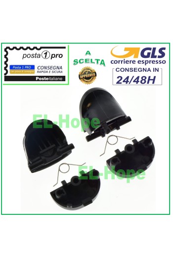 ENSEMBLE DE BOUTONS DE LEVIER DE REMPLACEMENT L1 L2 R1 R2 + RESSORTS POUR MANETTE PS4 JDM-020 V1