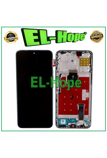 Écran LCD + châssis pour Honor 90 Lite CRT-NX1 Écran tactile en verre Gris