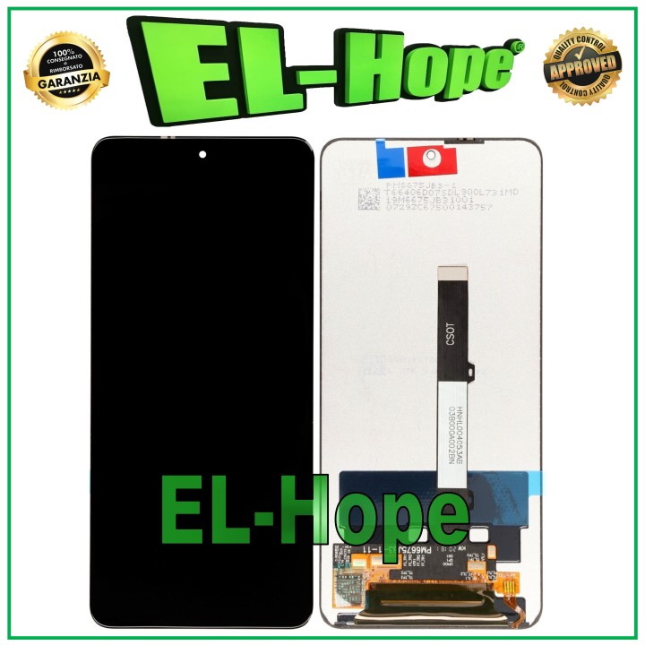 Écran LCD + e'cran tactile pour Xiaomi Mi 10i 5G, assemble', noir