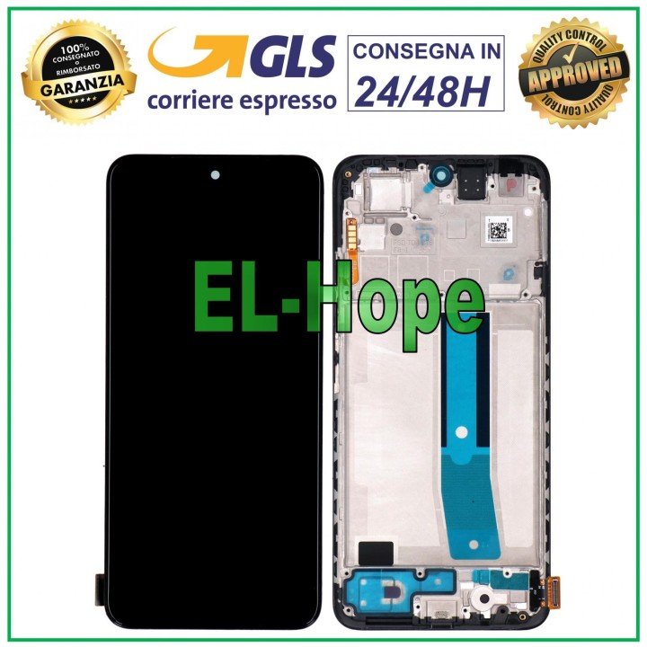 Écran LCD TFT + châssis pour Xiaomi Poco M4 Pro 4G 2022, e'cran tactile assemble'
