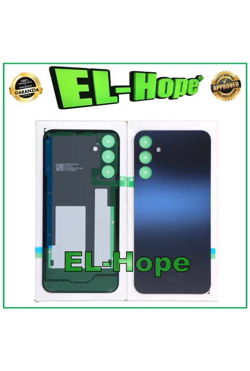 Coque arrie're de origine pour Samsung Galaxy A15 5G SM-A156B Bleu nuit