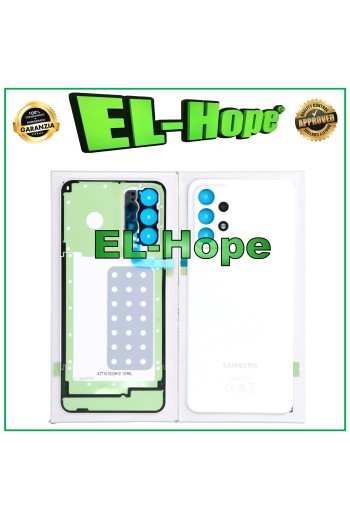 Coque arrie're blanche originale pour Samsung Galaxy A23 5G SM-A236B avec cache batterie