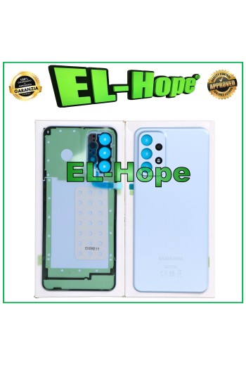 Coque arrie're de batterie de origine pour Samsung Galaxy A23 5G SM-A236B, bleu