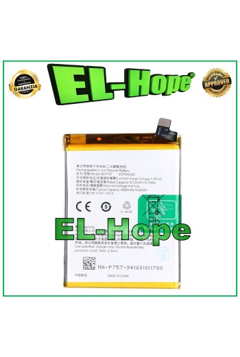 Batterie BLP757 pour Oppo Realme 6S RMX2002 4300 mAh, qualite' e'quivalente a' le originale