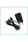 Chargeur de batterie de voyage universel pour Majestic 5 V 10 W Câble micro USB 1,2 m Noir
