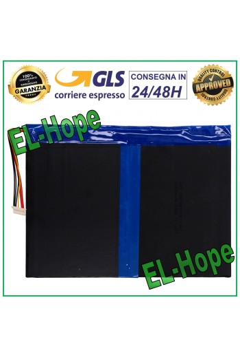 BATTERIE DIVERS MODÈLES TABLETTE 3.7V 6000 MAH DIMENSIONS 18.8 Cm * 13.8 cm * 0.3 mm