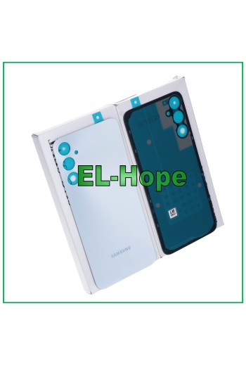 Coque arrie're de batterie argente'e de origine pour Samsung Galaxy A05S SM-A057