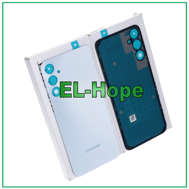 Coque arrie're de batterie argente'e de origine pour Samsung Galaxy A05S SM-A057